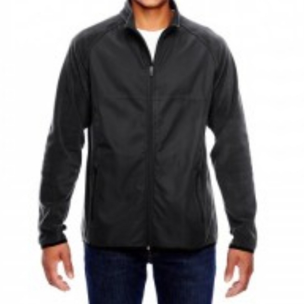 Men's Microfleece Jacket Black XL NWT